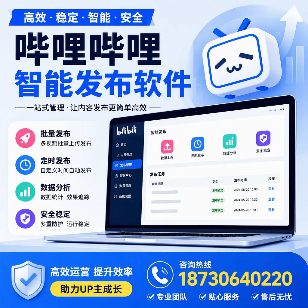 哔哩哔哩智能发布软件的性能测试与评估:马鞍山 用户指南